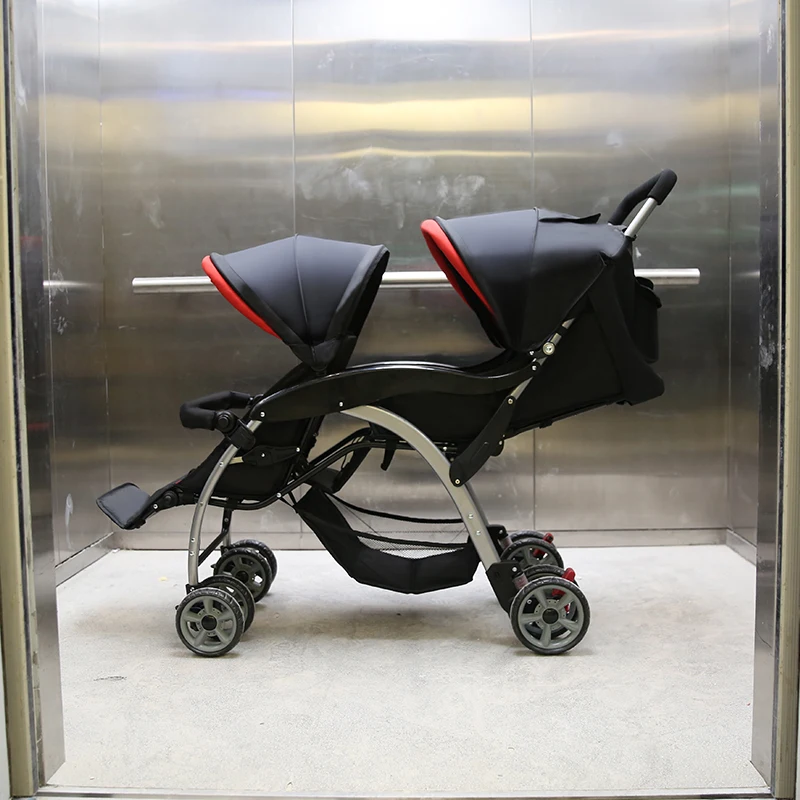 Lightweight twins stroller second child Pram double baby folding carriage free shipping | Мать и ребенок