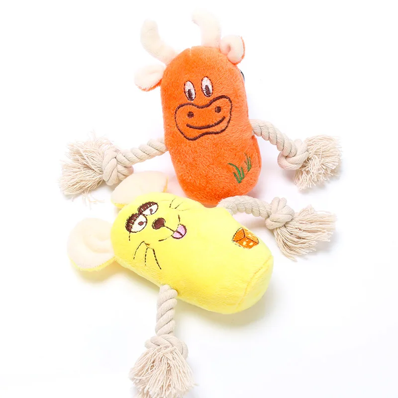 Животные жевательные игрушки для собак маленьких укус собаки устойчивы