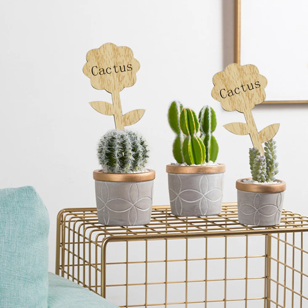 

60 Pcs Novel Plant Labels Reusable Gardening Labels Decorative Garden Tags