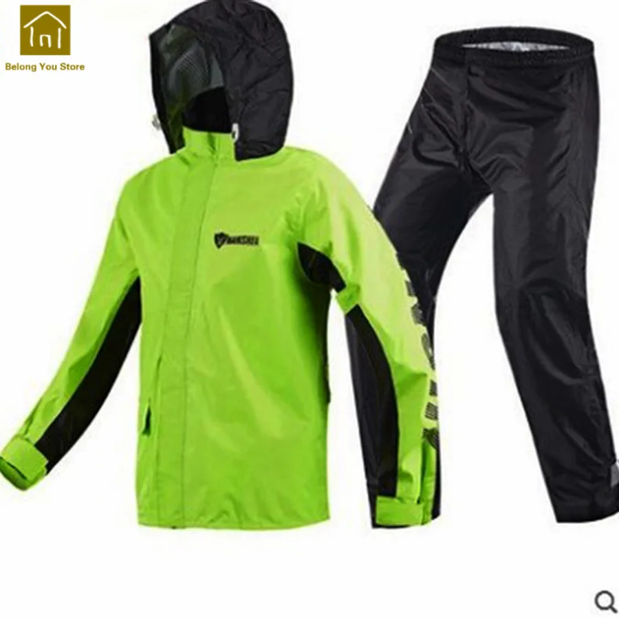 

Rainsuit Mensuit Ladies Rain Rain Camping Poncho Backpack Parka Coat Motorcycle Trench Adults Coat Hood Mujer Impermeable W