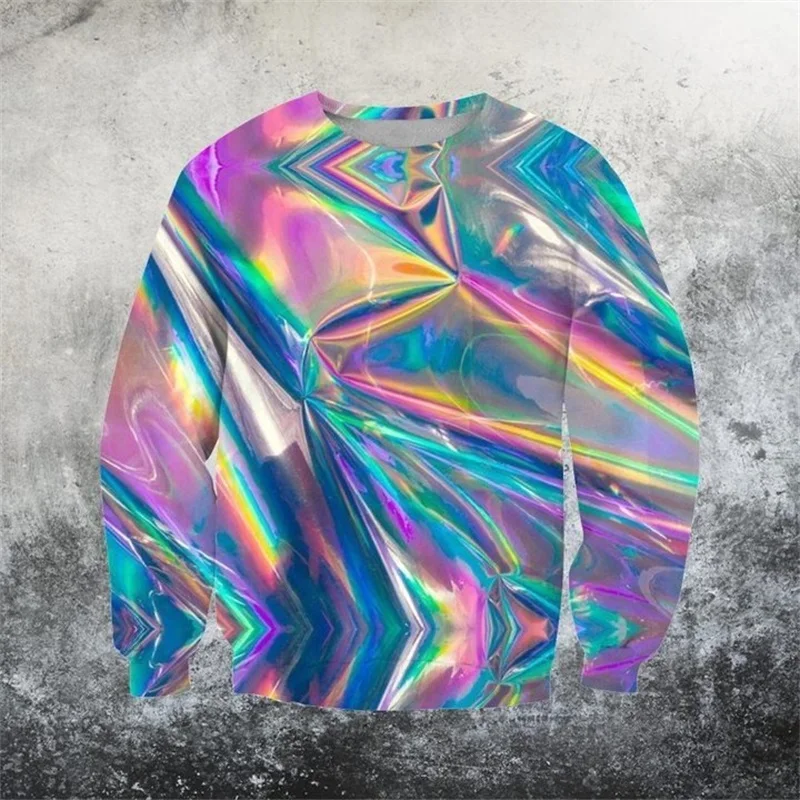 

New hot psychedelic 3D printed men's Hoodie Sweatshirt tie dyed Street Unisex Hoodie