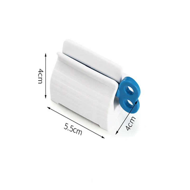 

1PC Manual Toothpaste Dispenser Toothpaste Squeezer Rolling Cosmetics Cleanser Extruder Clamp Bathroom Accessories