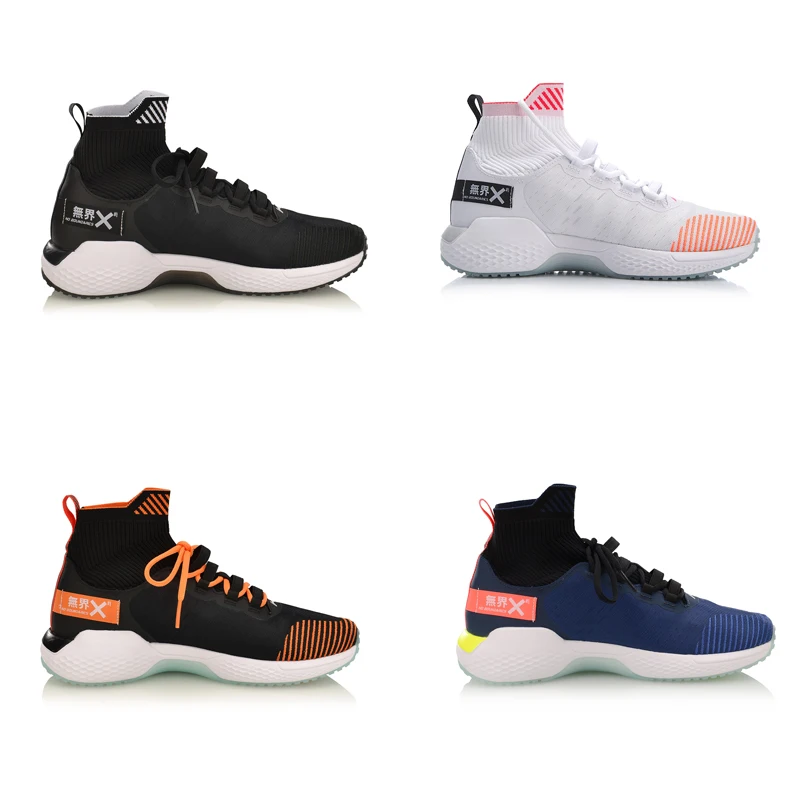 Li-Ning/мужская тренировочная обувь без границ Спортивная с подкладкой из моно