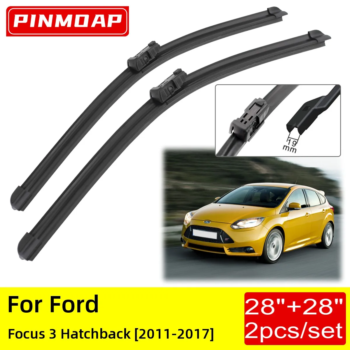 Щетки стеклоочистителя передние для Ford Focus 3 Hatchback 2011 2012 2013 2014 2016 2017 |