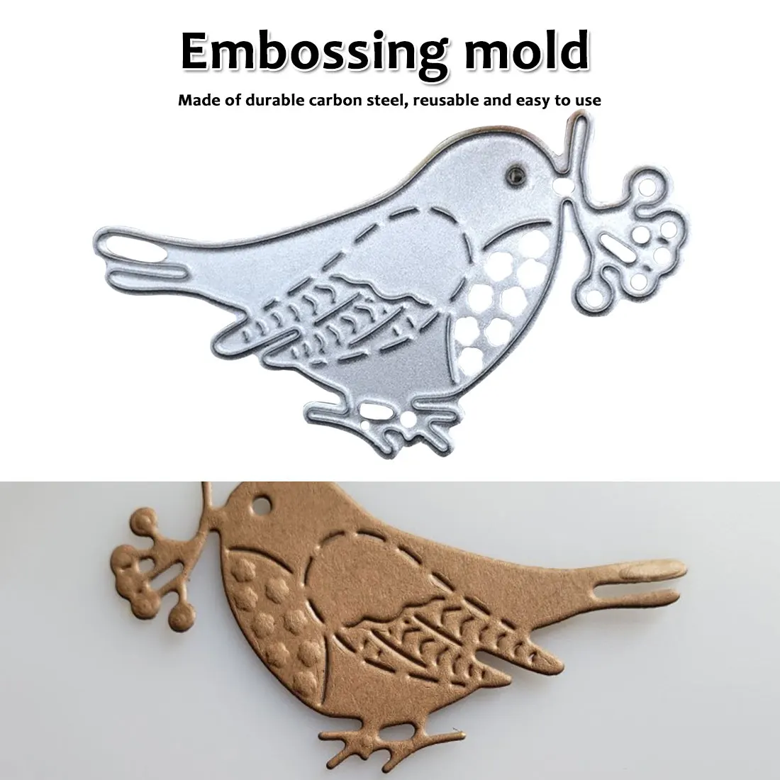 Открытки для тиснения металлические Изготовление поделок своими руками птицы 1