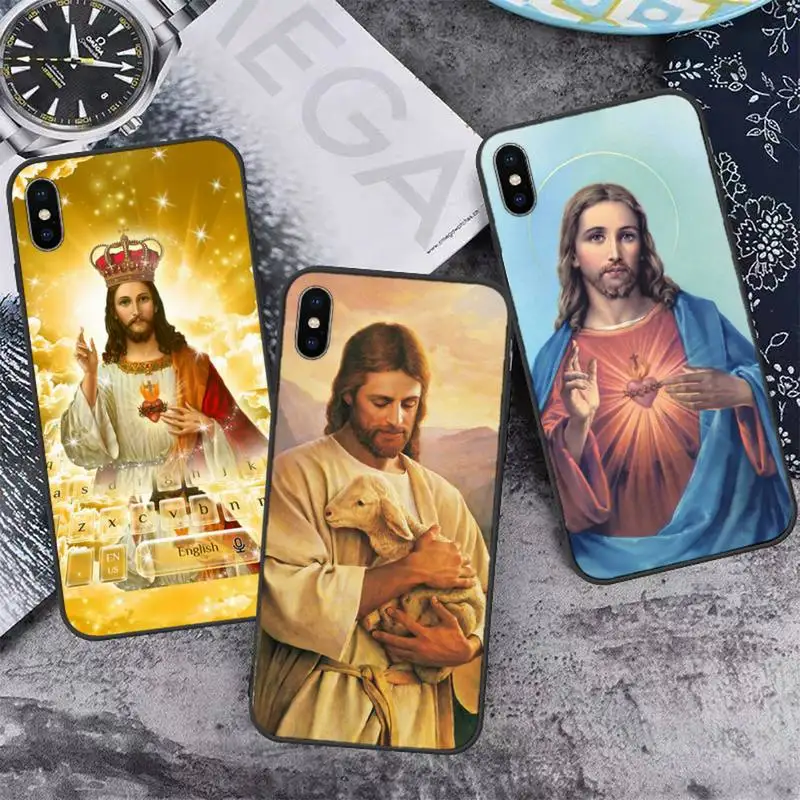 

Faith Christian Religious Jesus Phone Case for iPhone 11 12 13 pro XS MAX 8 7 6 6S Plus X 5S SE 2020 XR mini