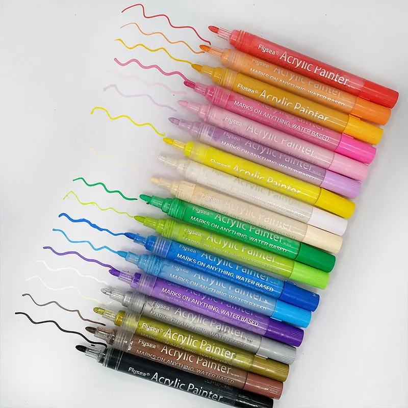 12/18/24/28 арта профессиональное искусство Цвет пропилена воды кисть ручки живопись