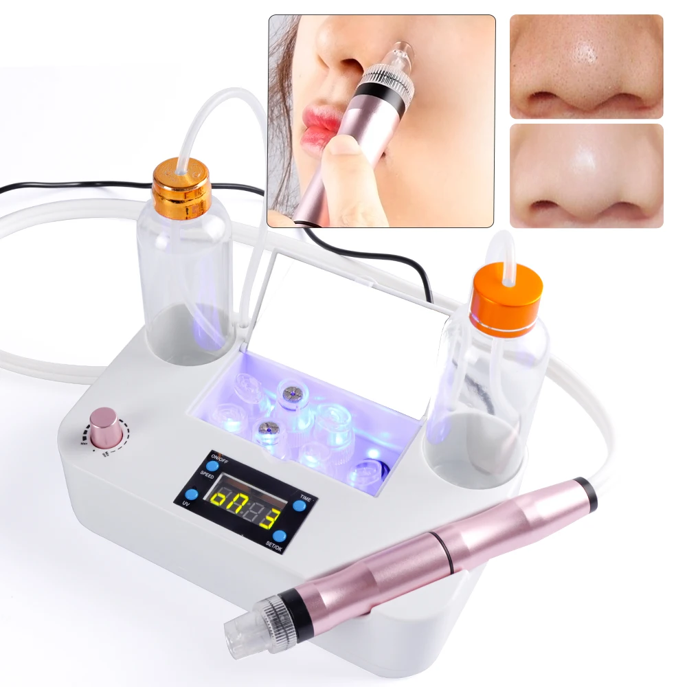 Portable Oxygen Spray Small Bubbles Beauty Device Water Injection Hydro Jet Beauty Machine Skin Rejuvenation Facial Skin Care