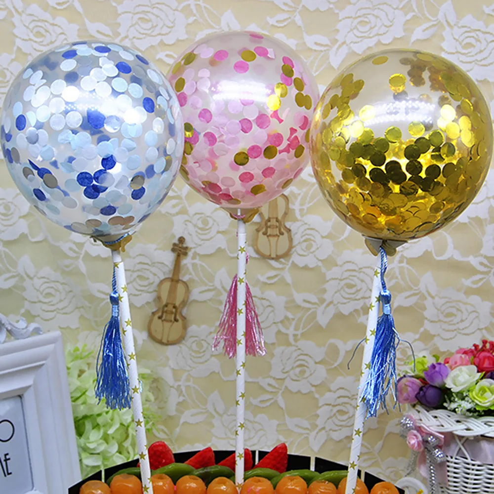 5 дюймов конфетти шары мини торт Топпер вечеринка Декор для свадебного декора |