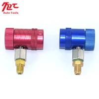 2 sets car ac air condition quick coupler adapter hl manifold connector r134a