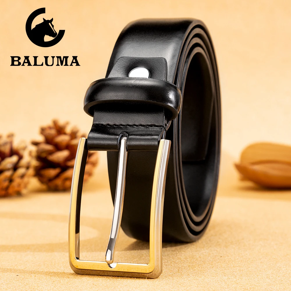 

Genuine Leather Jean Belt Men High Quality Cowskin Casual Belts Business Cowboy Waist Belt Male Fashion Designer 2021New