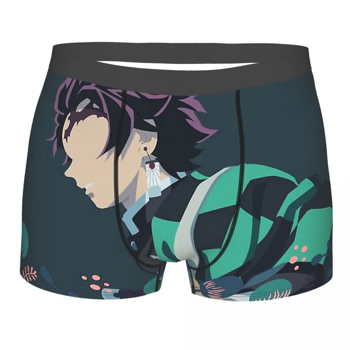 

On Kimetsu No Yaiba Demon Slayer Anime Underpants Breathbale Panties Man Underwear Comfortable Shorts Boxer Briefs