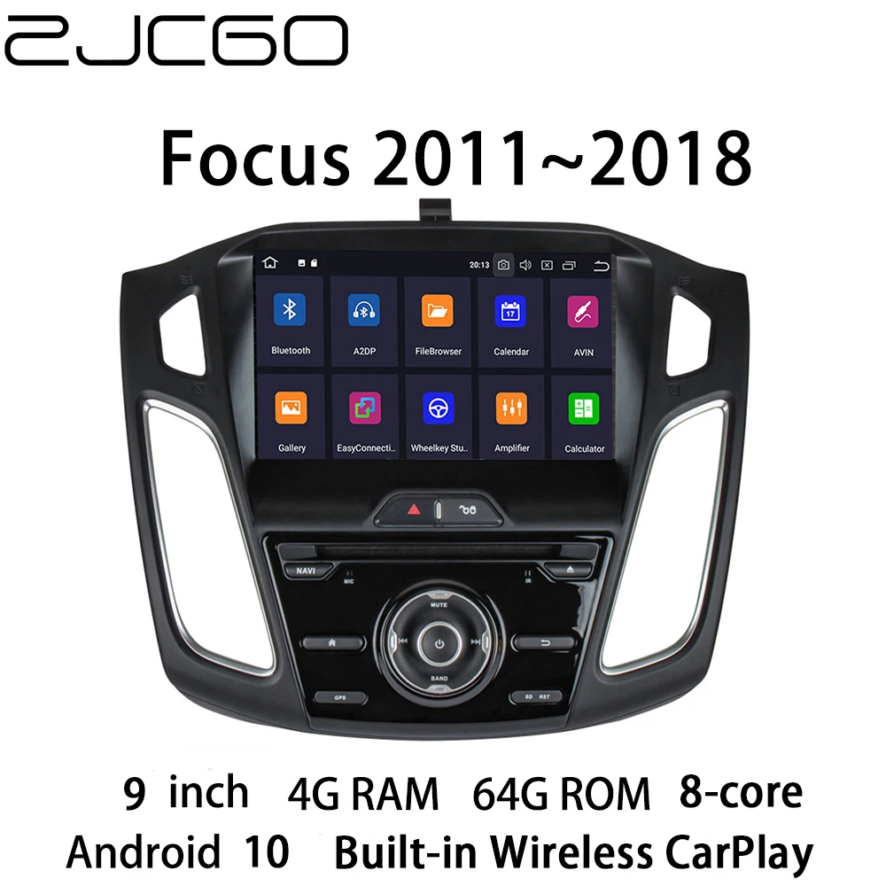 

Car Multimedia Player Stereo GPS DVD Radio Navigation Android Screen for Ford Focus 2011 2012 2013 2014 2015 2016 2017 2018