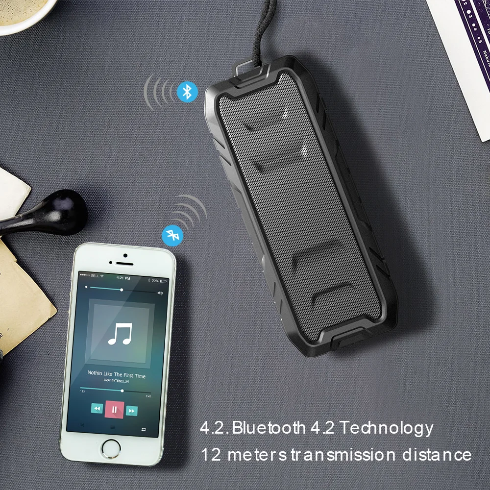 Высококачественная Bluetooth колонка Портативная Беспроводная Громкая компьютерная