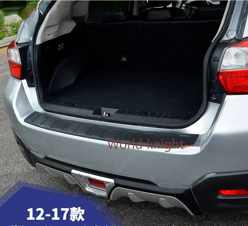 Для Subaru Forester 2013 2014 2015 2016 2017 2018 панель заднего подоконника защита бампера