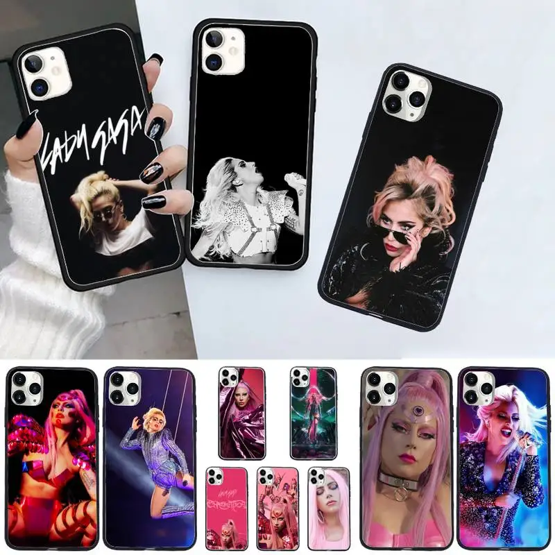 

lady gaga Female singer Phone Case For iphone 12 11 13 7 8 6 s plus x xs xr pro max mini shell