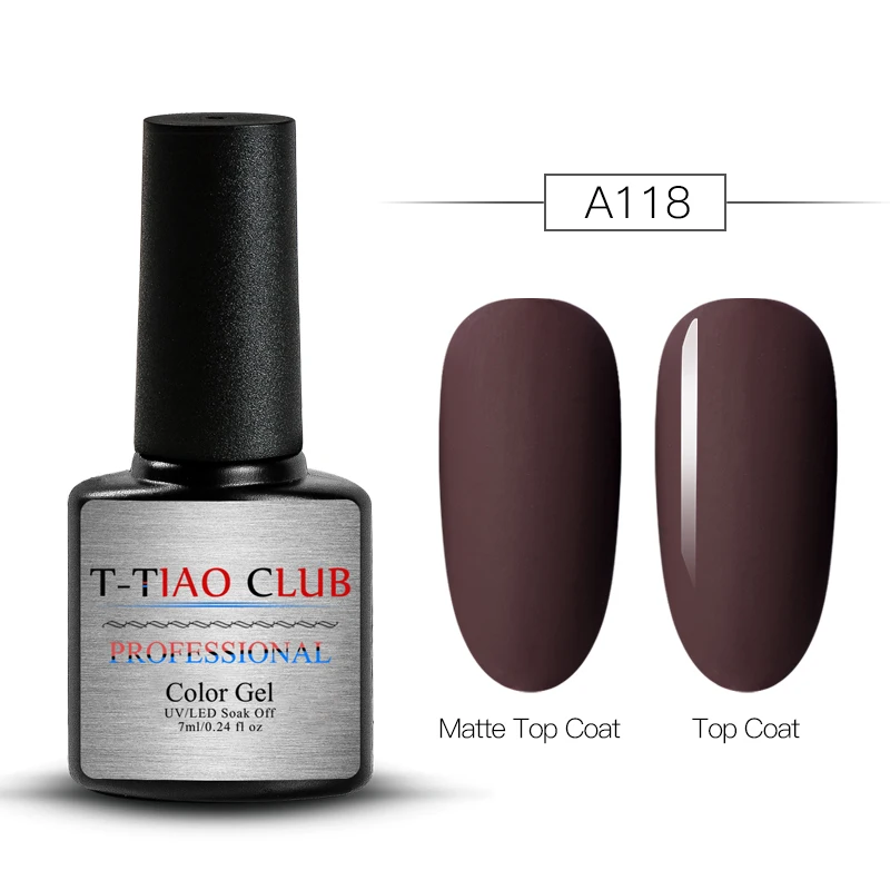 M30414 T-TIAO CLUB, матовый гель для ногтей телесного цвета, гибридный лак для ногтей, полуперманентный УФ-гель, основа для ногтей - Цвет: M30414