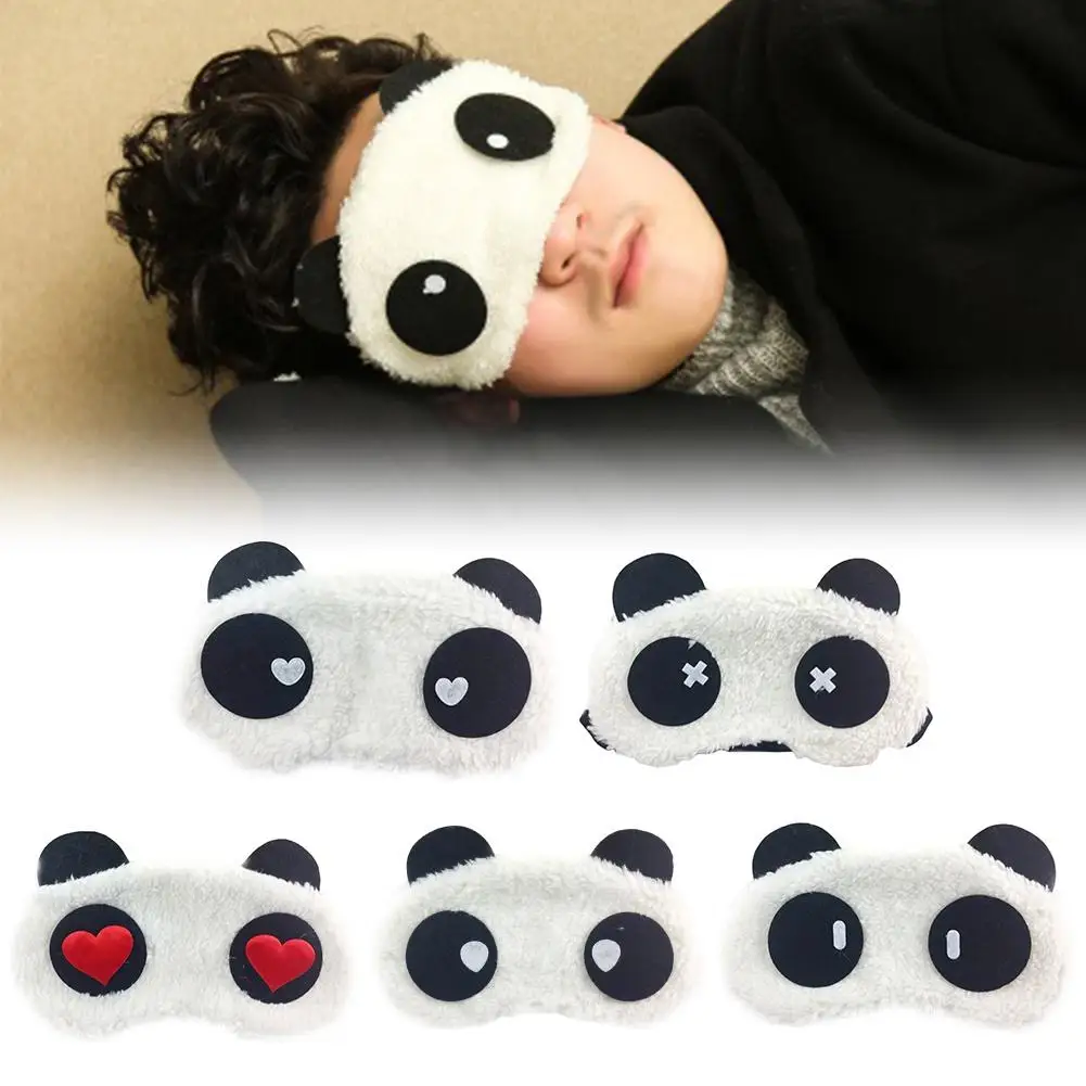 

Joylife Cute Panda Unisex Plush Travel Sleep Nap Eye Mask Shade Cover Eyepatch Blindfold Sleep Aid Hot