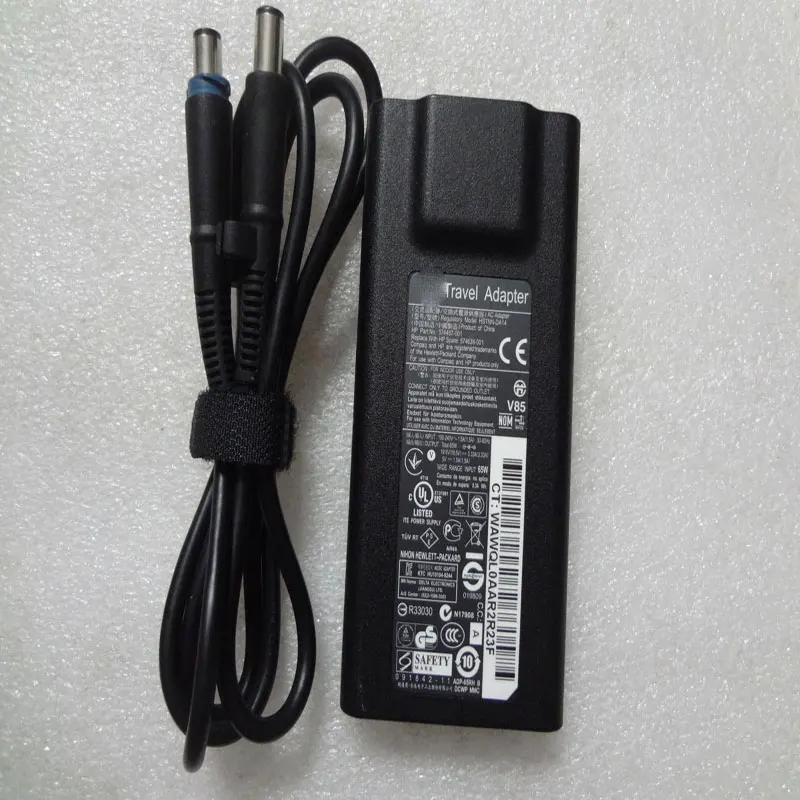 

OEM Slim 19.5V 3.33A 65W 574487-001 574638-001 Travel Adapter For HP Pavilion 23-g010 AIO PC