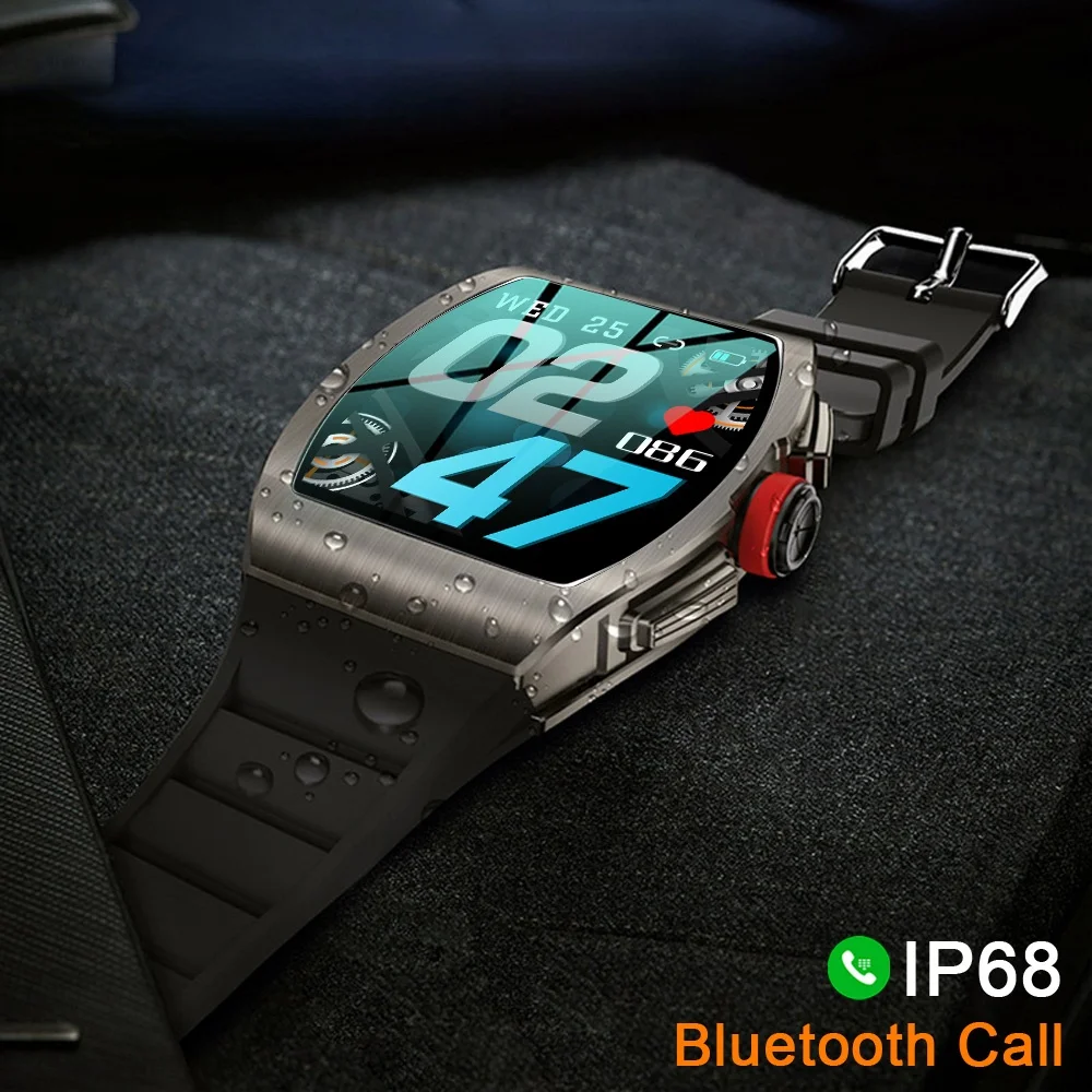 

Luxurious Smart Watch Men Bluetooth Call IP68 Waterproof Smartwatch Women Heart Rate Blood Pressure Monitor Fitness Tracker