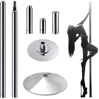 pole dance pole rotation and fixed dual use no need to perforate home portable dancing tube dance room pole dance