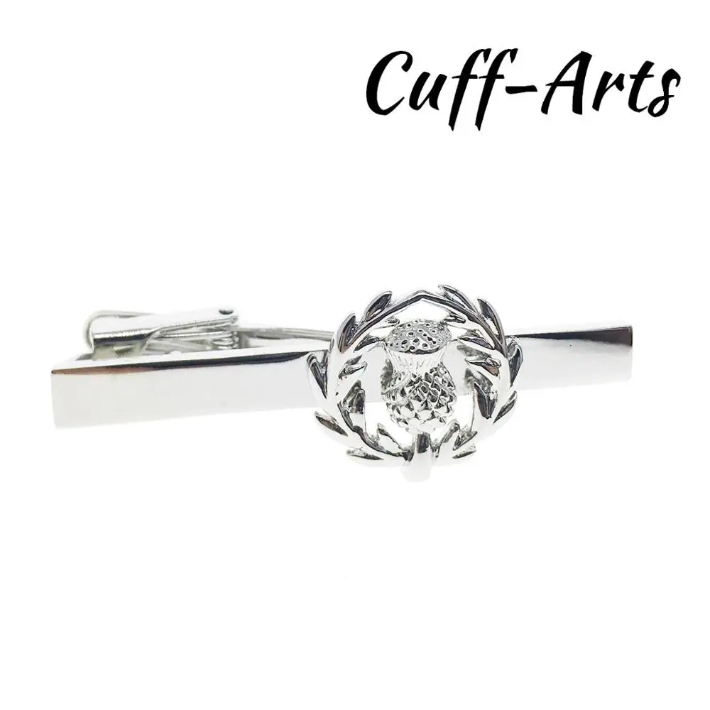 Зажим для галстука мужчин шотландский тигель Для Галстука высокое качество