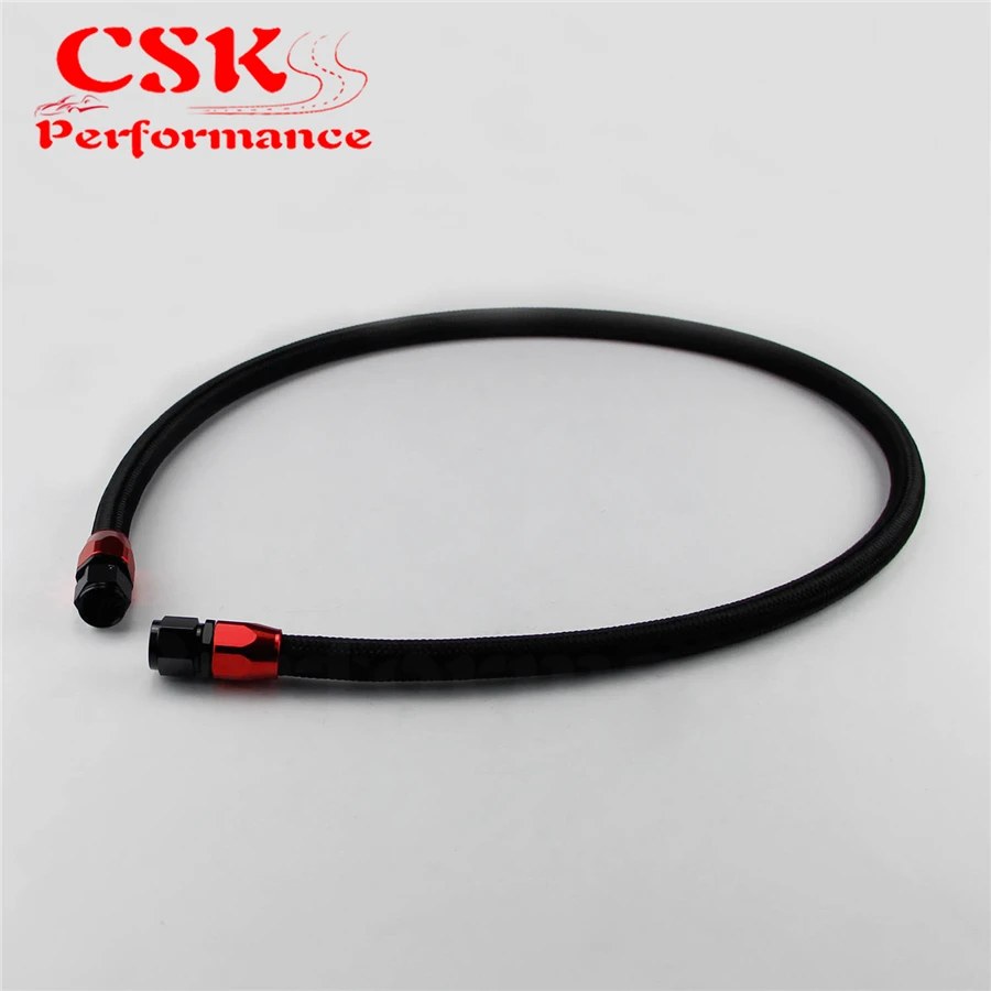 3 шт. 8AN нейлоновая стальная оплетка масляная топливная линия масляный фильтр для