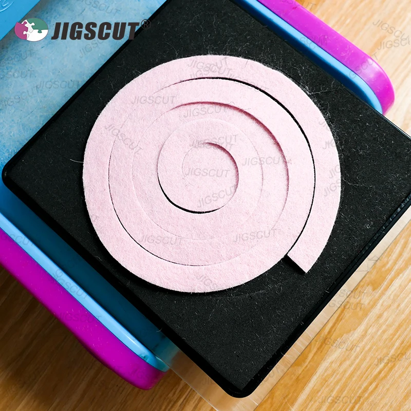 Спиральный цветочный штамповочный резак толщиной 15 8 мм 5 5*6 дюймов | Дом и сад