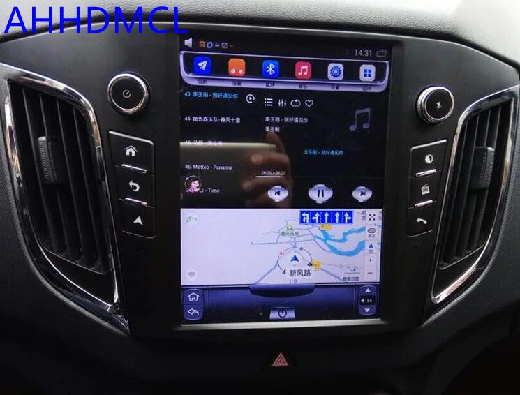 

Tesla Style Multimedia Player Android Car Stereo GPS Automobile PC PAD For Hyundai iX25 Creta 2014 2015 2016 2017