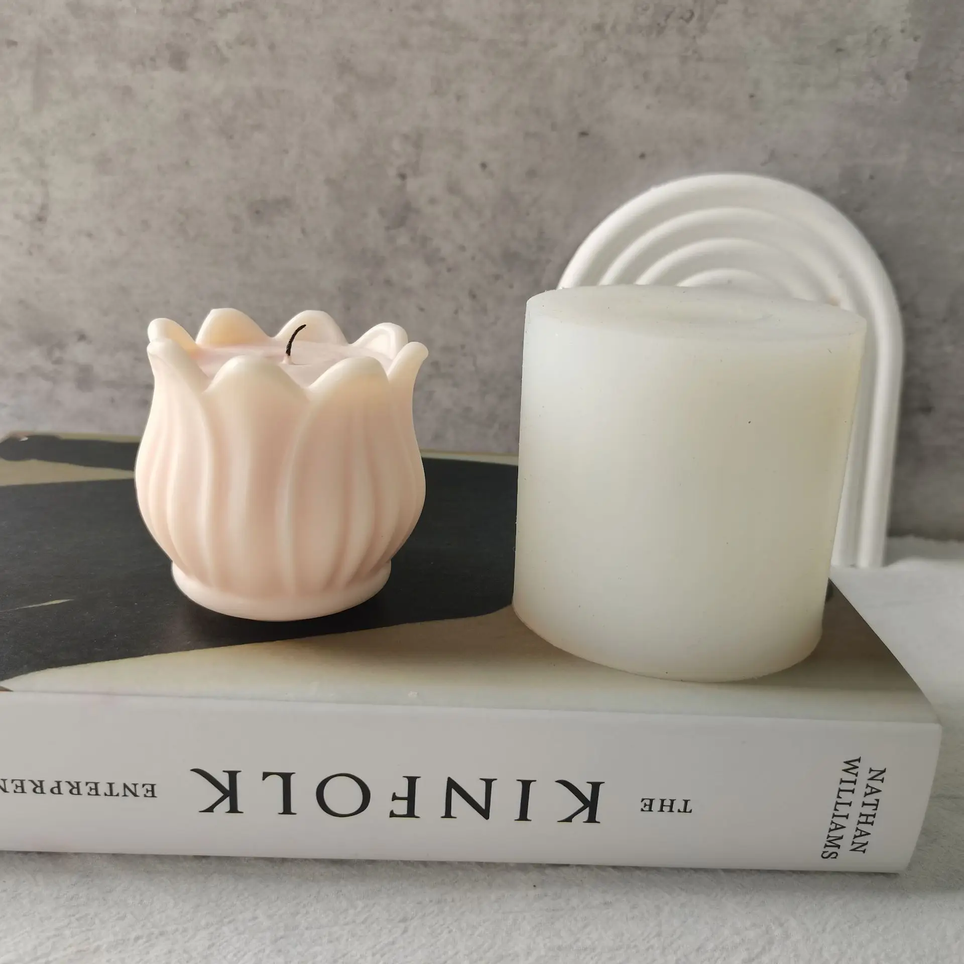 Форма тюльпан силиконовая форма для лепки стаканов сделай сам ароматерапии