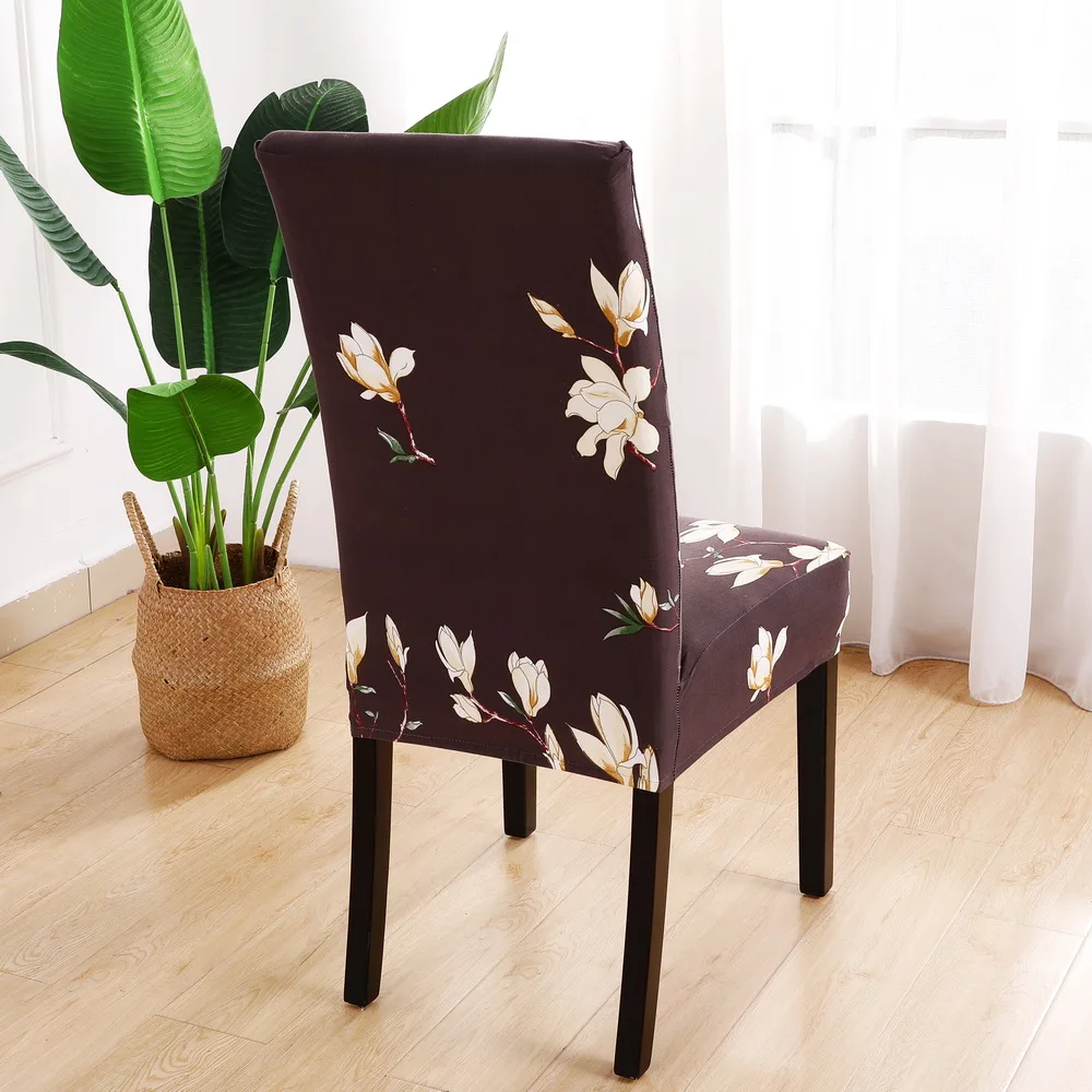 

Printing Zebra Stretch Chair Cover Big Elastic Seat Chair Covers Painting Slipcovers Restaurant Banquet Hotel Home Decoration
