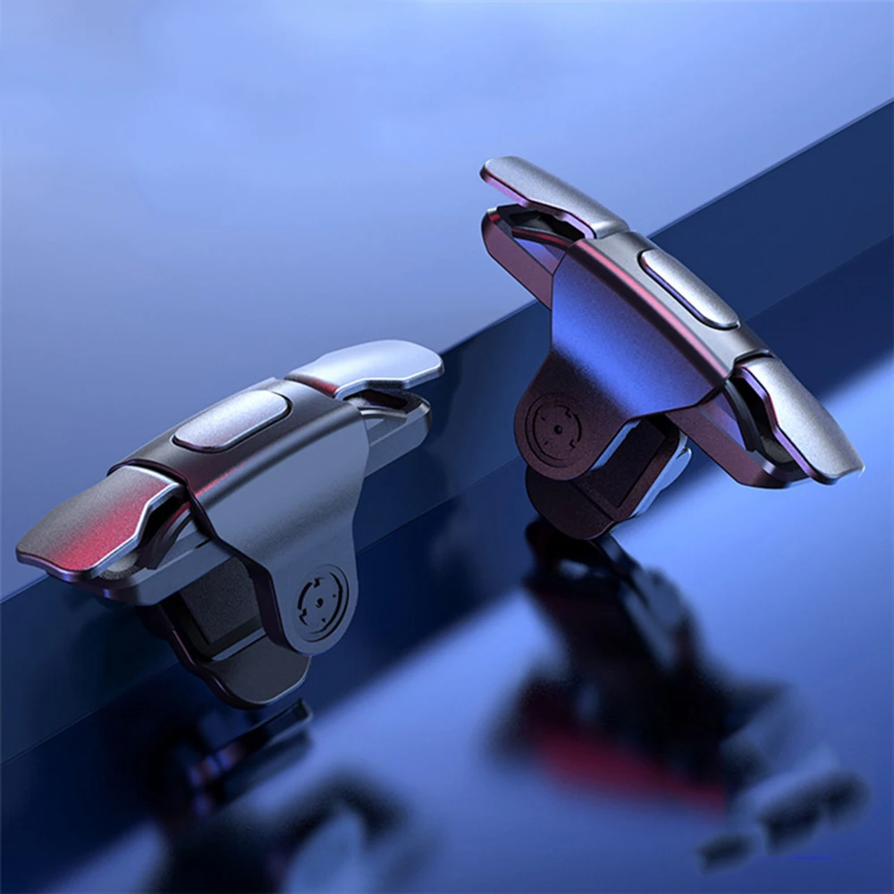 Металлический регулируемый геймпад для телефона джойстик PUBG Mobile игровой триггер