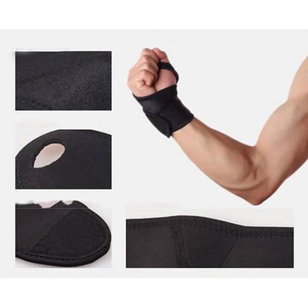 

1pc Wrist Guard Band Brace Support Carpal Tunnel Sprains Strain Gym Strap Sports Pain Relief Wrap Bandage Lightweighted Dropship