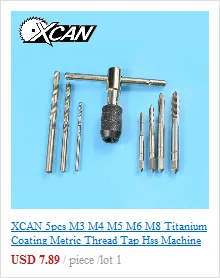 XCAN 20/31/40 шт наёмите и набора пресс-форм, винтовой резьбой кран гаечный ключ под давлением сплав Сталь ручной метчики винторезы дрель