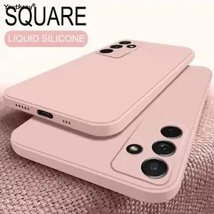 for samsung galaxy m52 case for samsung galaxy m52 a22 a52 shell funda cover coque liquid silicone back case for samsung m52 free global shipping