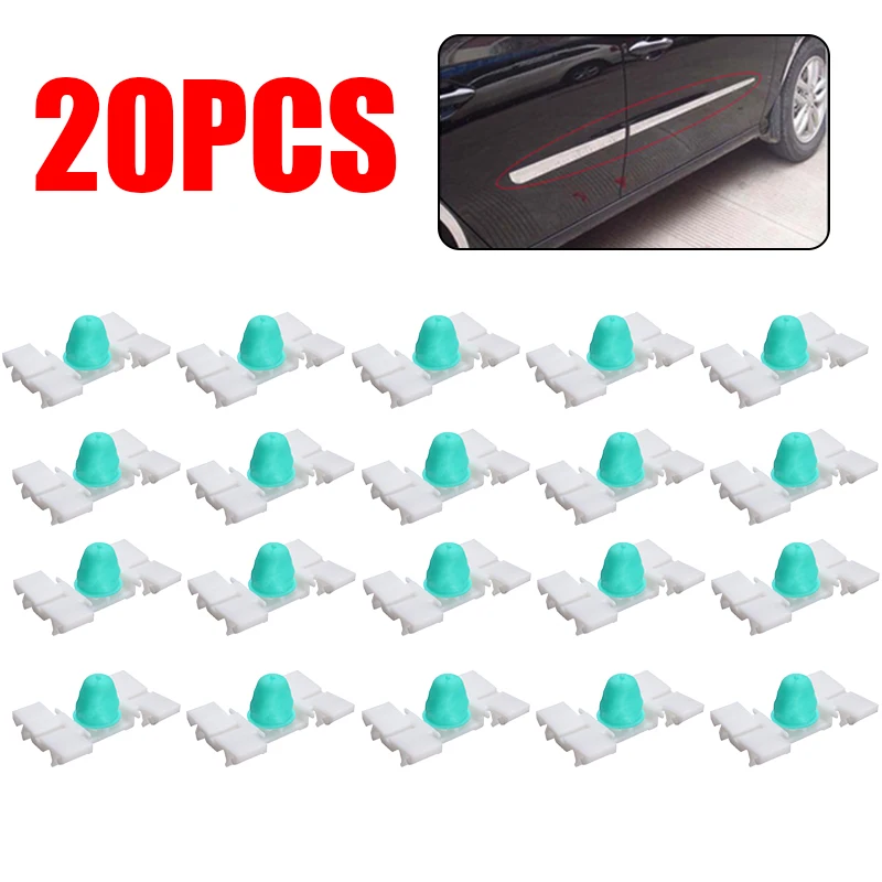 

20pcs Car Exterior Door Fender Moulding Trim Clips For BMW E36 E46 323 325 328 330 Car Exterior Door Fender Trim Clip