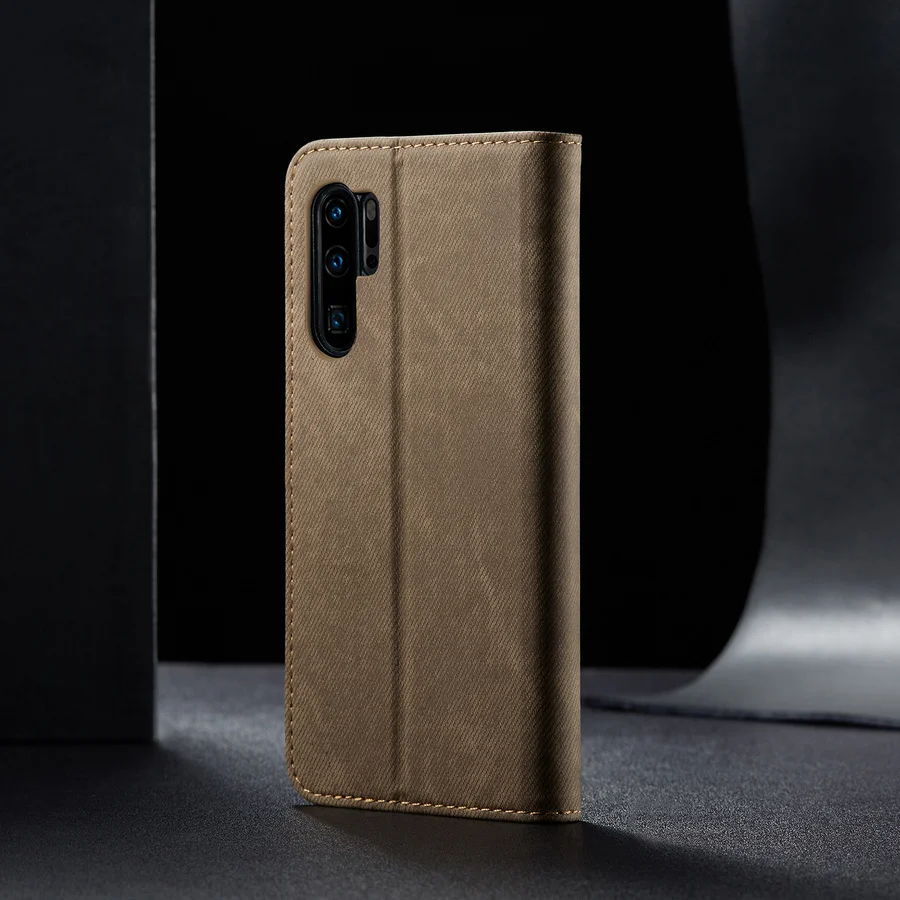 Флип чехол из джинсовой кожи для Huawei P30 Mate 30 Pro Lite P Smart Z Y9 Prime 2019 Hono 10i 20 8x роскошный