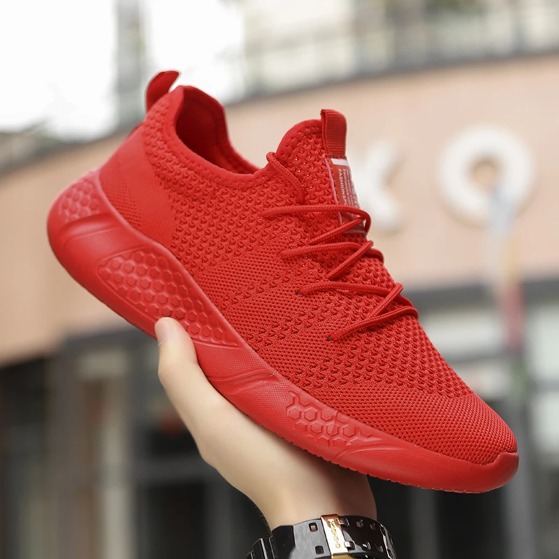 

Men Light Running Shoes Breathable Lace-Up Jogging Shoes for Man Sneakers Anti-Odor Men's Casual Shoes Drop Shipping