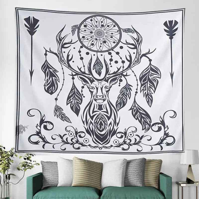 

Indian BohemianTapestry Mandala Wall Hanging Decoration Celestial Wall Hippie Wall Carpets Dorm Decor Psychedelic Art Tapestrys