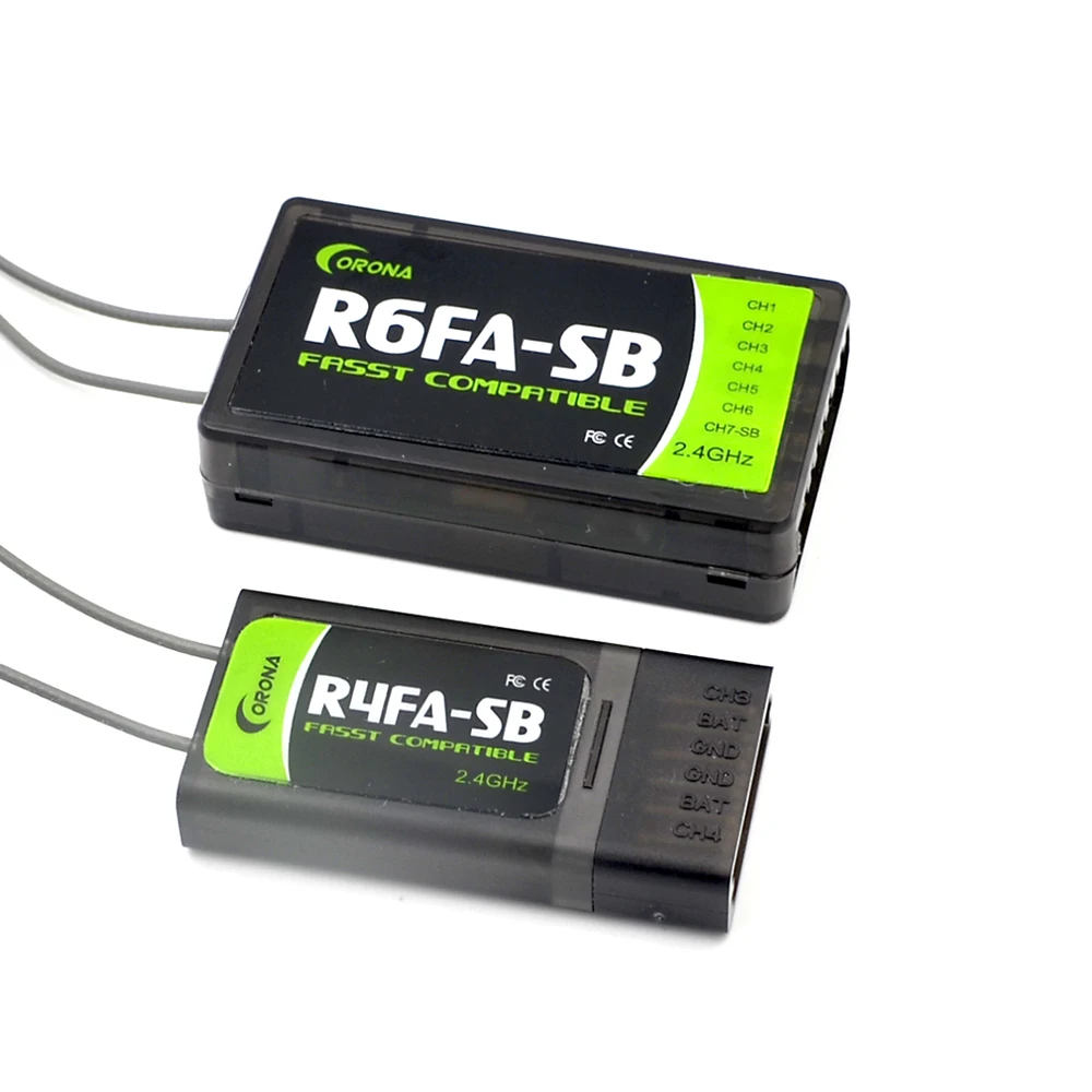 CORONA R4FA-SB/ R6FA-SB 2 4 GHZ FUTABA FASST совместимый с S.BUS ресивер для радиоуправляемого