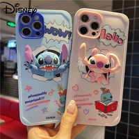 disney 3d stitch phone case for iphone12 12pro 12promax 11 pro 11promax mini x xs max xr 7 8 plus cartoon cute cover