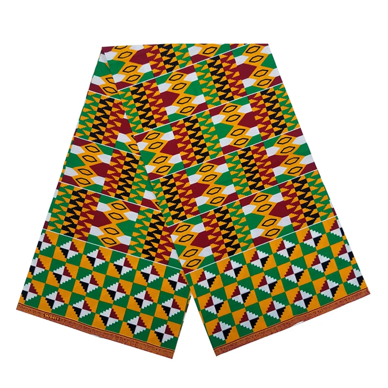 

Veritable Wax Printed Fabric 100%Cotton For Dress Real Soft Breathable Ankara African Sewing Material Fabrics By The Yard VL 708