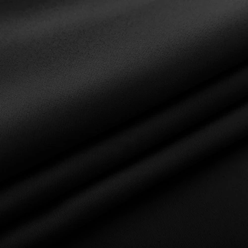 black High Shading Blackout Curtains For Bedroom Modern Thermal Insulating Solid Finished Curtains Living Room Window Treatment Drapes - Цвет: black