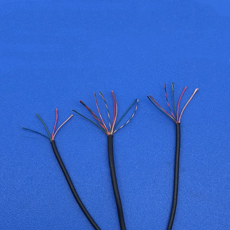 

Многожильный эмалированный провод 5 м, 2 ядра, 3 ядра, 4 ядра, 5 ядер, 6 ядер, 7 ядер, 8 ядер, 9 ядер, кабель для наушников из хлопковой пряжи, провод 8/0, 08