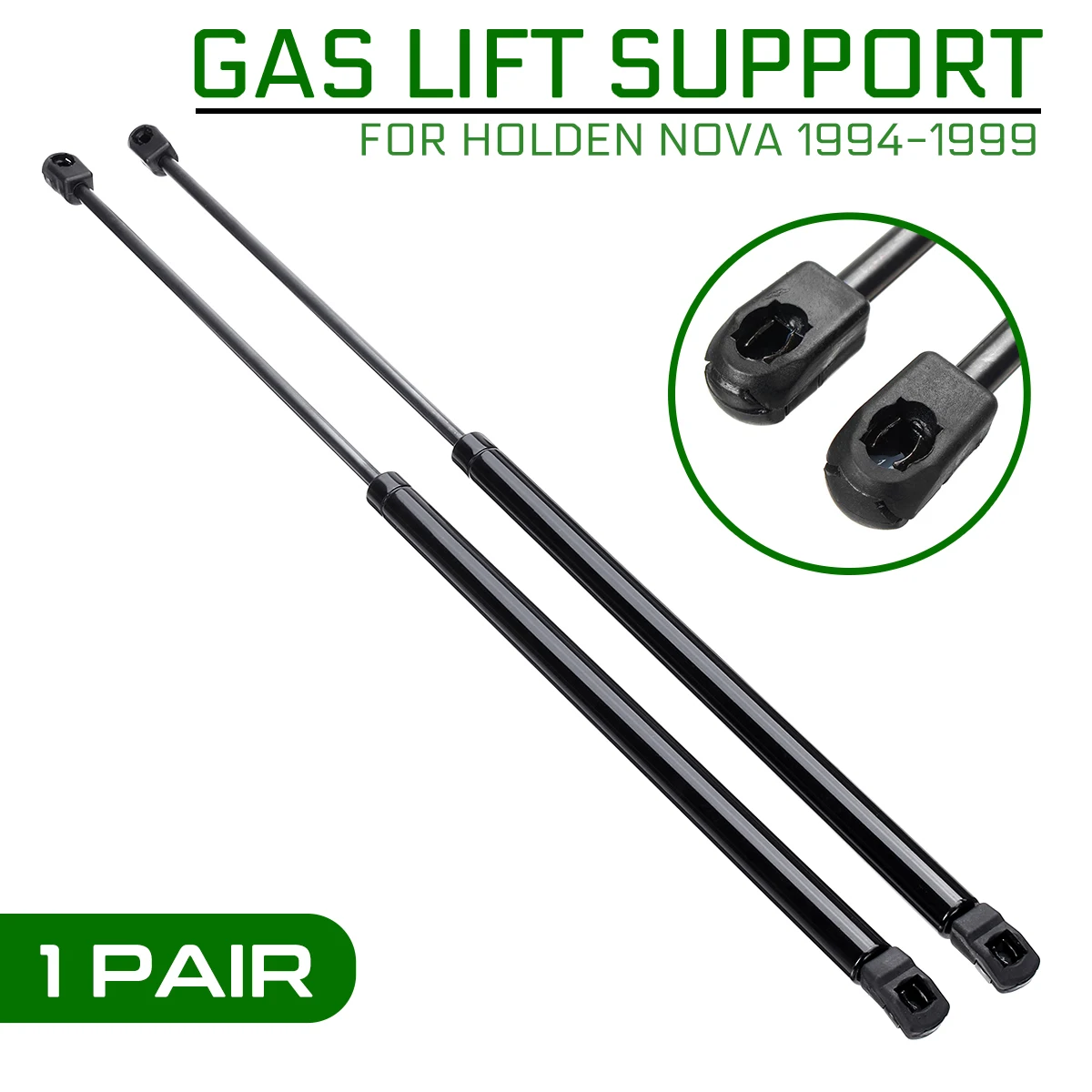 

650mm Rear Trunk Tailgate Gas Spring Shock Lift Struts For Holden Nova 1994-1999 Strut Support Rod Arm Bars Bracket