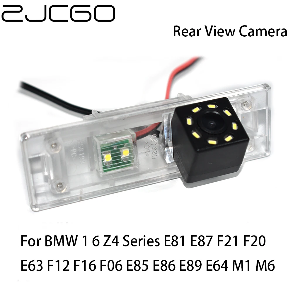 Камера заднего вида ZJCGO для BMW 1 6 Z4 серии E81 E87 F21 F20 E63 F12 F16 F06 E85 E86 E89 E64 M1 M6|Камеры авто|