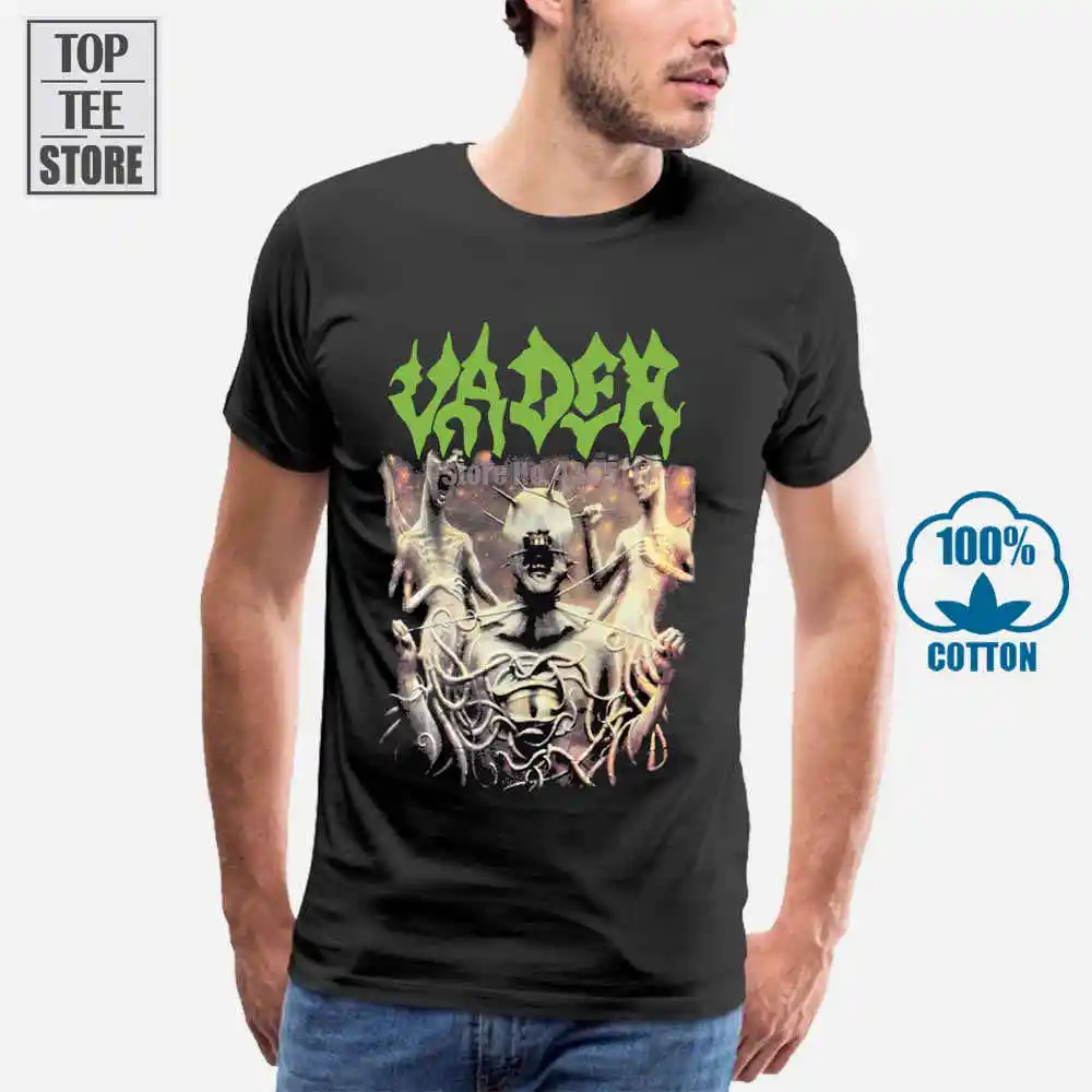 Vader Band De Profundis 1995 Album Cover T Shirt | Мужская одежда