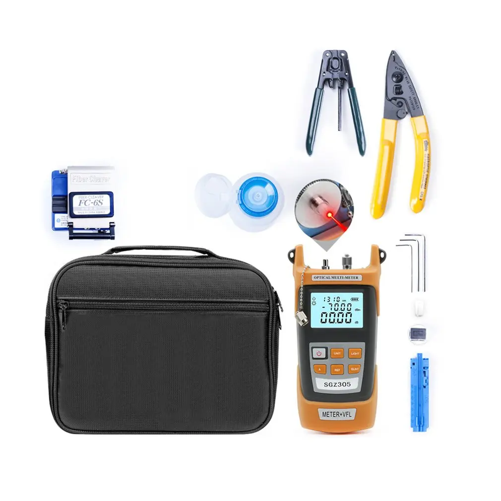 Волокно комплект инструментов для работы с оптическим кабелем FTTH волоконный