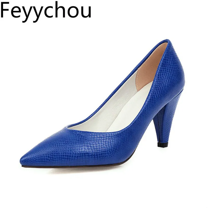 Туфли-лодочки женские на высоком каблуке пикантная модная обувь с острым носком