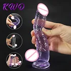 Мягкий гелевый фаллоимитатор, реалистичный большой пенис, анальная Анальная игрушка с присоской для мастурбации, точка G, секс-игрушки для женщин, секс-шоп